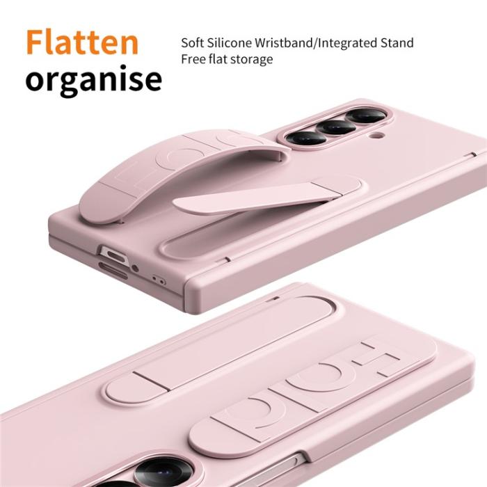 Bild 2,  Samsung Galaxy Z Fold 7 Skal Kickstand Rosa