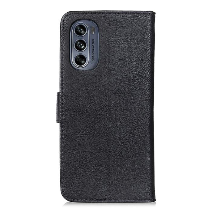 Bild 3, KHAZNEH KHAZNEH Motorola Moto G62 5G Fodral Läder Svart