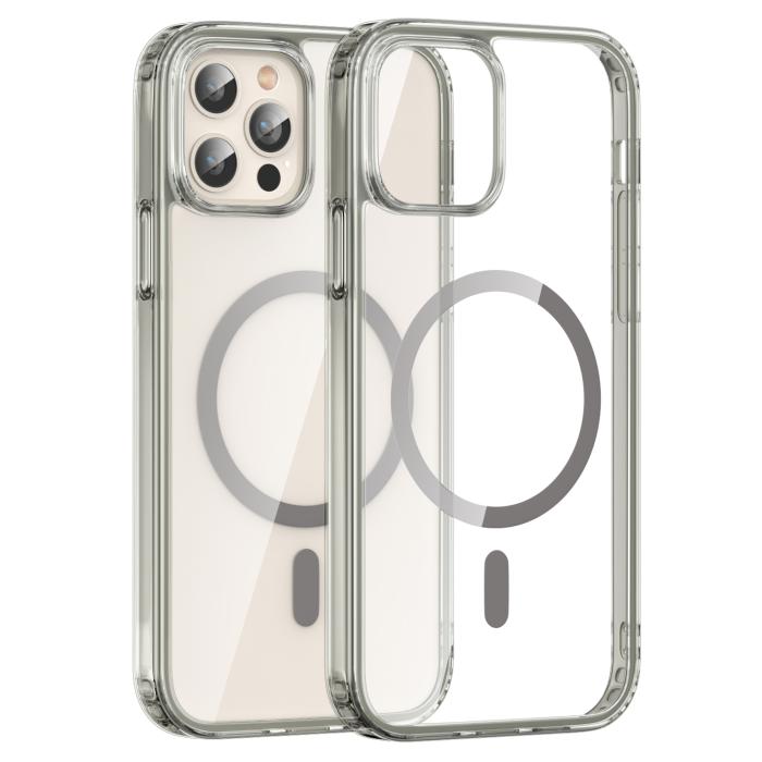 Bild 2, ColorPop ColorPop iPhone 12 Pro Max Skal CH MagSafe Transparent/Titanium