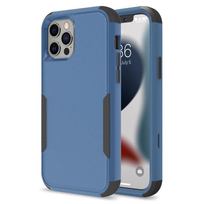 Bild 3,  iPhone 14 Pro Max Skal Shockproof Hybrid Blå/Svart