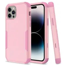  iPhone 14 Pro Max Skal Shockproof Hybrid Rosa