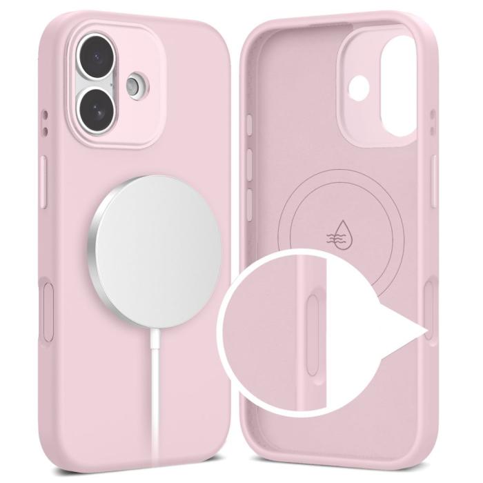 Bild 2, Tech-Protect Tech-Protect iPhone 17 Skal MagSafe Uniq Rosa