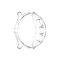  Suunto 9 / 9 Baro / Spartan Sport Wrist Transparent TPU Skal