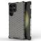  Galaxy S24 Ultra Skal Honeycomb Shockproof Hybrid Svart