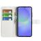  Samsung Galaxy A37 5G Fodral Litchi Läder Vit