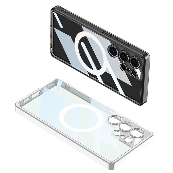 Bild 5, GKK GKK Samsung Galaxy S25 Ultra Skal MagSafe Tonad Svart