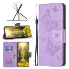  Nokia G11 / G21 Fodral Tryck Butterfly Lila