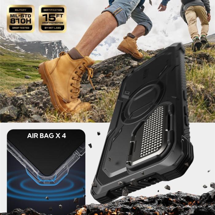 Bild 3, Supcase Supcase Galaxy S25 Ultra Skal MagSafe Iblsn ArmorBox Svart