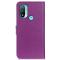  Motorola Moto E20 / E40 Fodral Litchi Textur Lila