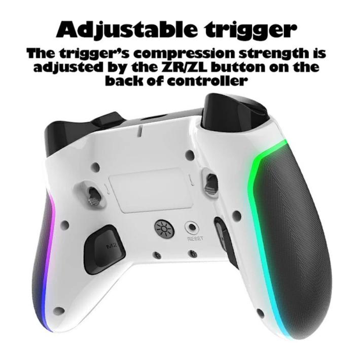 Bild 2, iPega iPega Universal RGB Trådlös Handkontroll PS/NS/iOS/PC/TV Svart