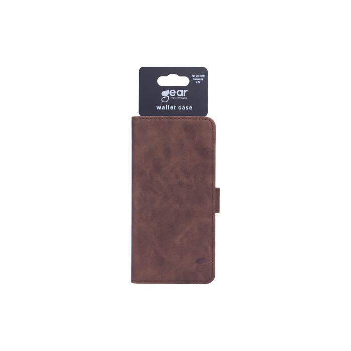 Bild 2, Gear GEAR Samsung Galaxy A72 Fodral Nubuck Läder Brun