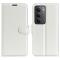  Xiaomi Redmi 15 Fodral Litchi Läder Vit