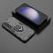 Samsung Galaxy S24 Skal Ring Armor Hybrid Svart