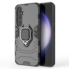  Samsung Galaxy S24 Skal Ring Armor Hybrid Svart