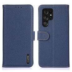 KHAZNEH KHAZNEH Samsung Galaxy S26 Ultra Fodral &Auml;kta L&auml;der Bl&aring;