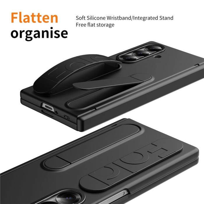 Bild 2,  Samsung Galaxy Z Fold 7 Skal Kickstand Svart