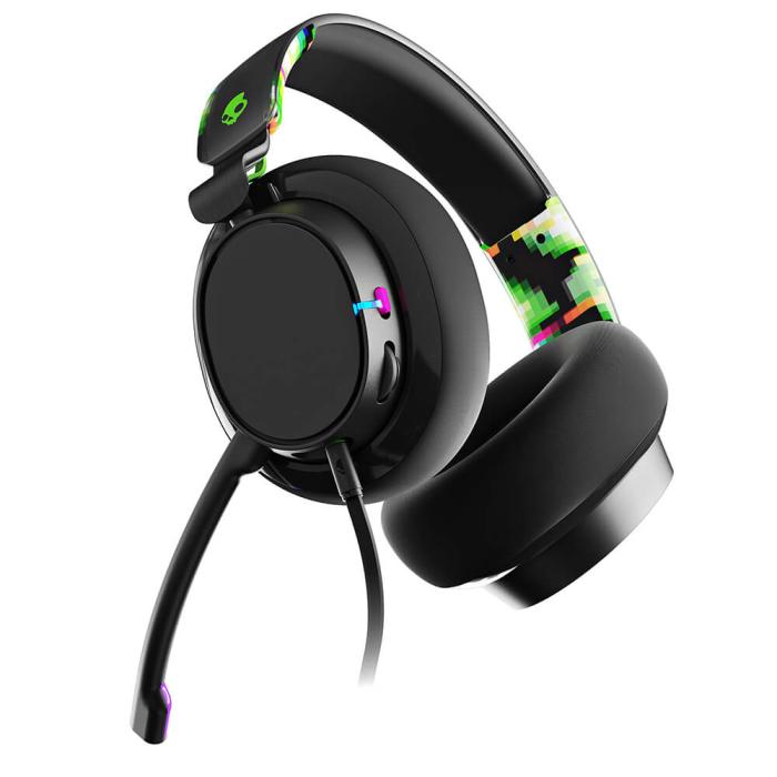Bild 2, Skullcandy Skullcandy Gaming Headset SLYR Pro Digi Hype XB Svart