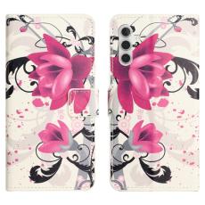  Samsung Galaxy S24 FE Fodral Med Tryck Lotus Blomma