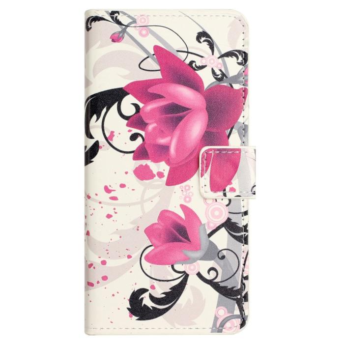 Bild 5,  Samsung Galaxy S24 FE Fodral Med Tryck Lotus Blomma