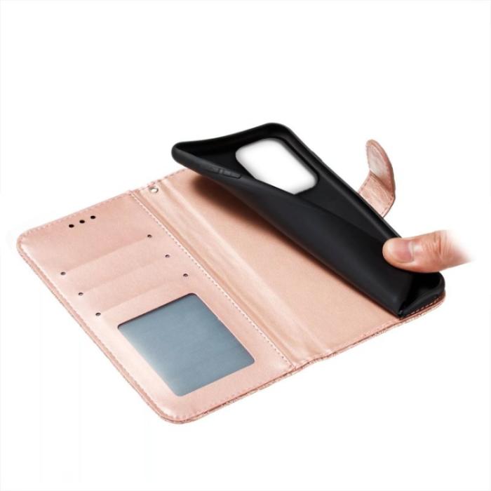 Bild 6,  Samsung Galaxy A24 5G Fodral Med Blommigt Tryck Roséguld