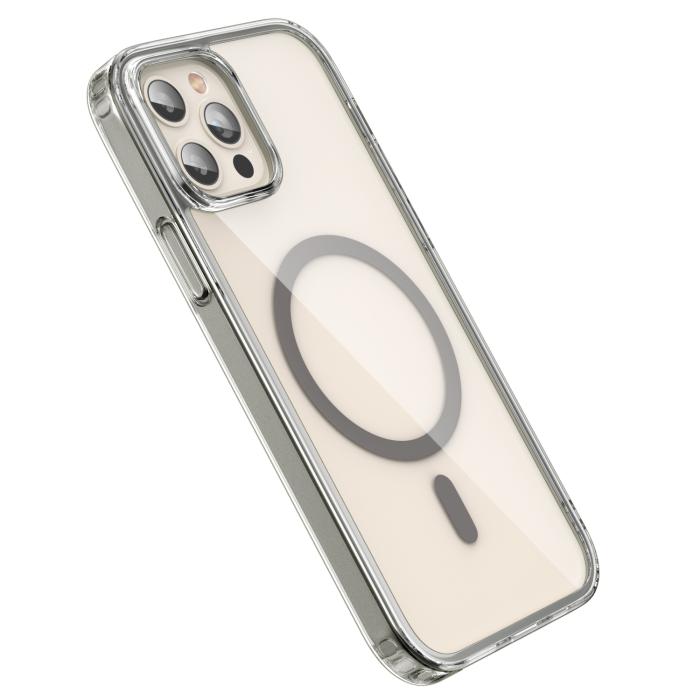 Bild 3, ColorPop ColorPop iPhone 12 Pro Max Skal CH MagSafe Transparent/Titanium
