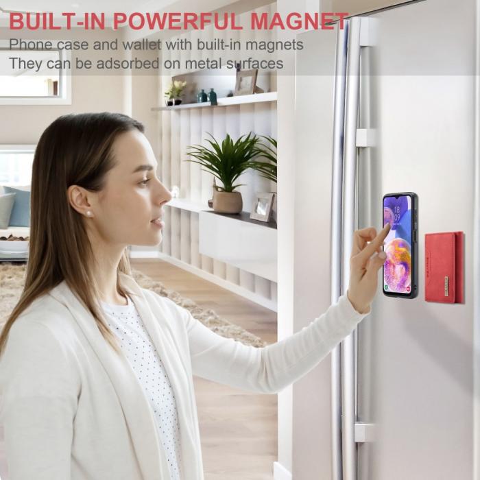 Bild 5, DG.MING DG.MING Galaxy A23 5G Skal 2in1 Magnetisk Avtagbart Kortfack