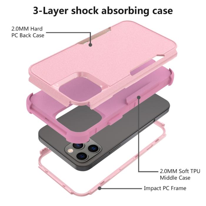 Bild 5,  iPhone 14 Pro Max Skal Shockproof Hybrid Rosa