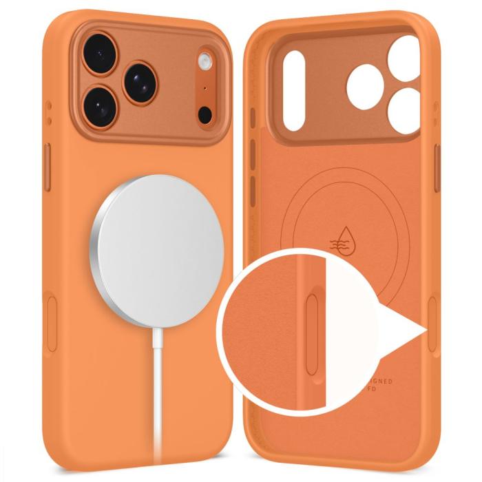 Bild 2, Tech-Protect Tech-Protect iPhone 17 Pro Skal MagSafe Uniq Cosmic Orange