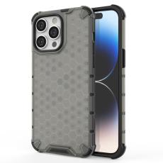  iPhone 15 Pro Skal Honeycomb Shockproof Svart