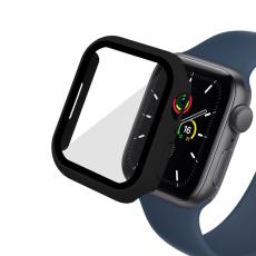  Apple Watch 7/8 45mm Skal Med H&auml;rdat Glas Svart