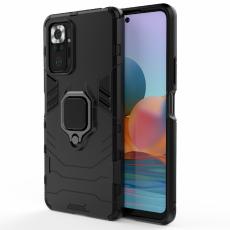  Xiaomi Redmi Note 10 Pro - Hybrid Armor Ring Skal - Svart