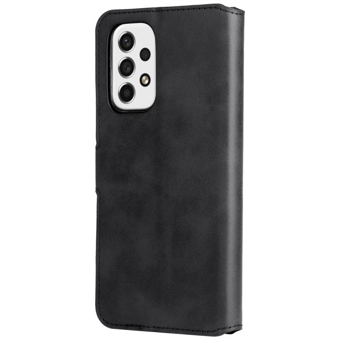 Bild 3,  Samsung Galaxy A53 5G Fodral Solid Läder Svart