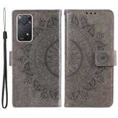  Xiaomi Redmi Note 11 Pro 5G Fodral Mandala L&auml;der Gr&aring;