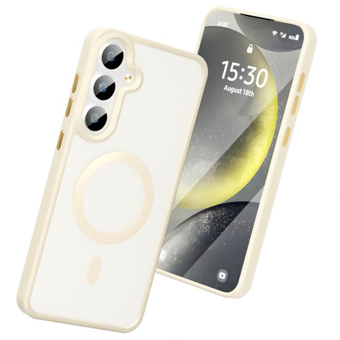Bild 3, ColorPop ColorPop Galaxy S24 Plus Skal CH MagSafe Matt Off White