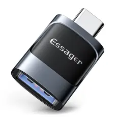 ESSAGER ESSAGER USB-A Hona till USB-C 3.0 Adapter, 5Gbps Bl&aring;