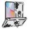 Samsung Galaxy A37 5G Skal Shockproof Hybrid Ring Silver