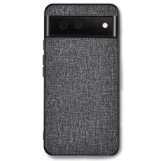  Google Pixel 8 Skal Tygm&ouml;nstrat Hybrid Gr&aring;