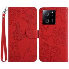  Xiaomi 13T / 13T Pro Fodral Med Tryck R&ouml;d