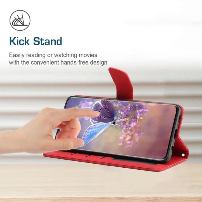 Bild 3,  Xiaomi 13T / 13T Pro Fodral Med Tryck Röd