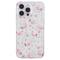  iPhone 16 Pro Skal TPU Rosa Blommor