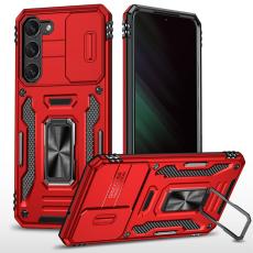  Samsung Galaxy S23 Plus Skal Ring CamShield R&ouml;d