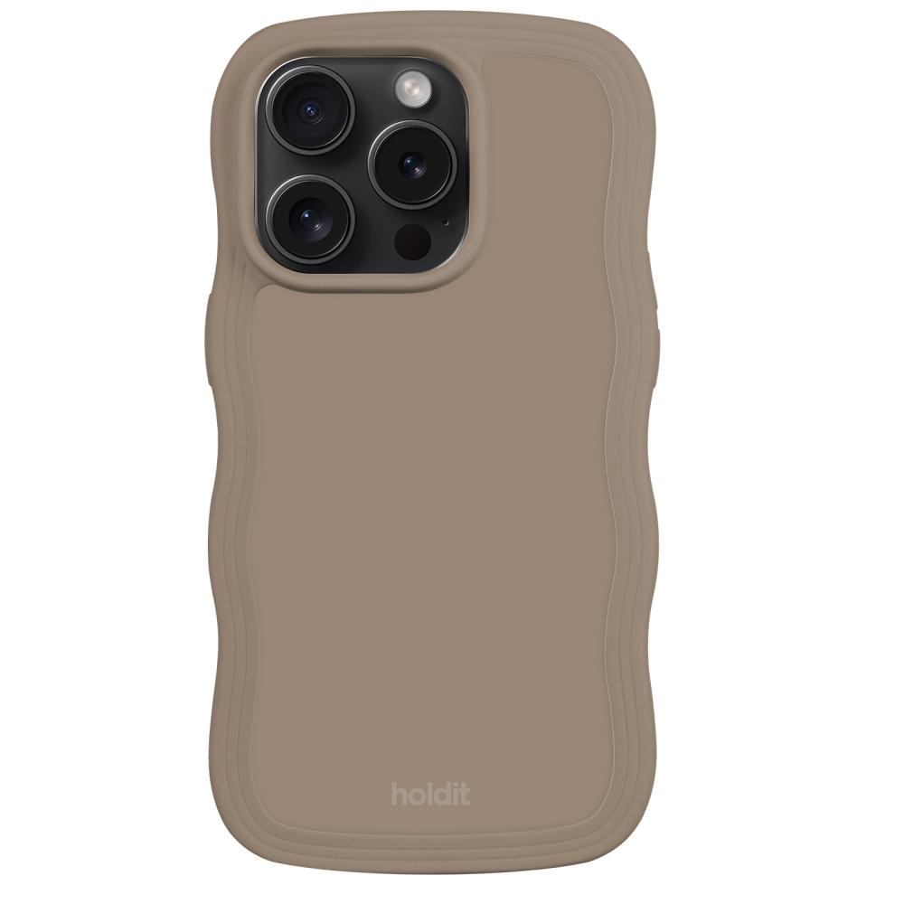 holdit holdit iPhone 14 Pro Max Skal Wavy Mocha Brown