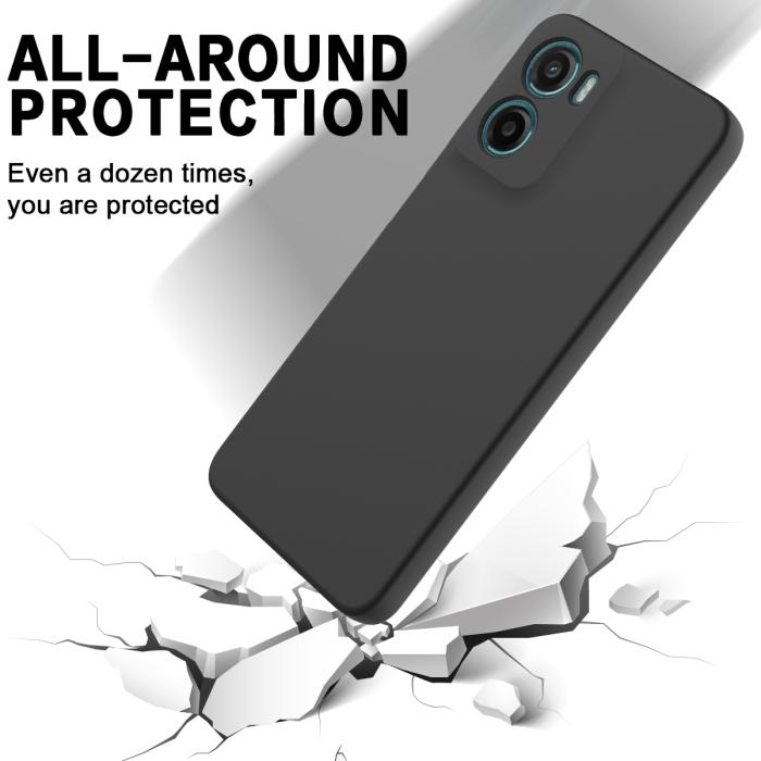 Bild 5,  Motorola Moto G06 Power Skal Liquid Silikon Svart
