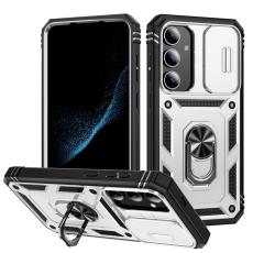  Galaxy S24 Plus Skal CamShield Ring Hybrid Armor Vit/Svart