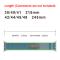 ColorPop Apple Watch 42/44/45/46/49 mm Armband Nylon Trail Loop Blå/Grön