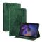  Samsung Galaxy Tab A11 / A9 Fodral Butterfly Flower Grön
