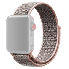 Nylon Loop Armband Justerbart Apple Watch 42/41/40/38 mm - Ros&eacute;guld