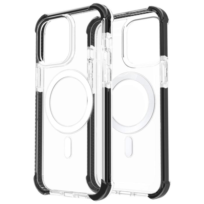 Bild 3,  iPhone 15 Pro Max Skal MagSafe Shockproof Akryl Svart