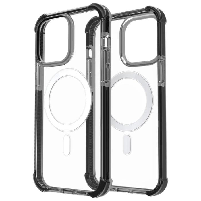 Bild 3,  iPhone 15 Pro Max Skal MagSafe Shockproof Akryl Svart