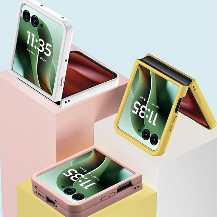 Bild 2,  Motorola Razr 60 Ultra Skal Skin Touch Orange